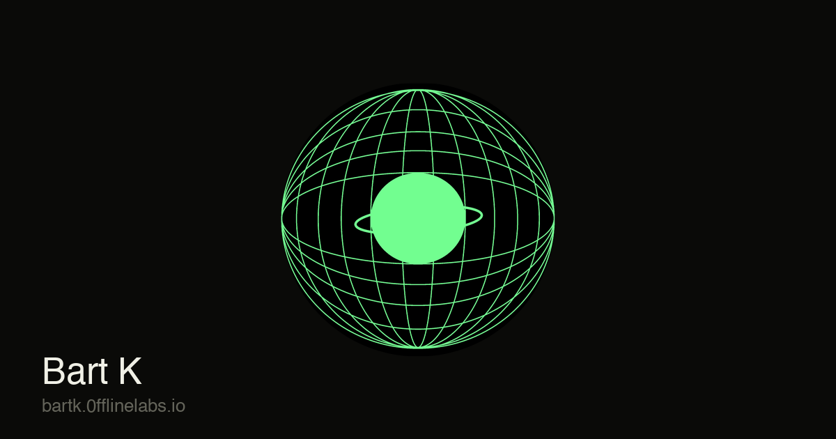 Bart K — Digital Media Producer
